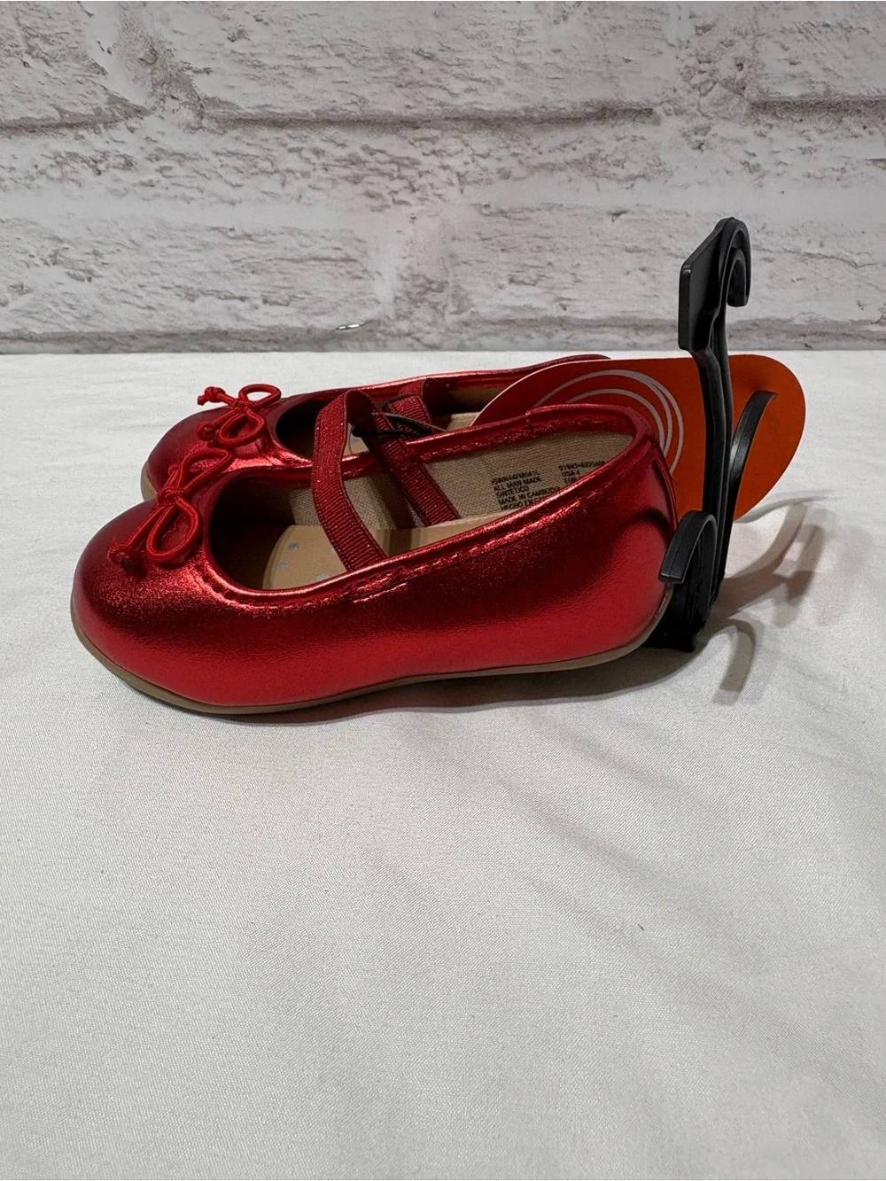 wonder nation Red Mary Jane Ballet Flats for Girls